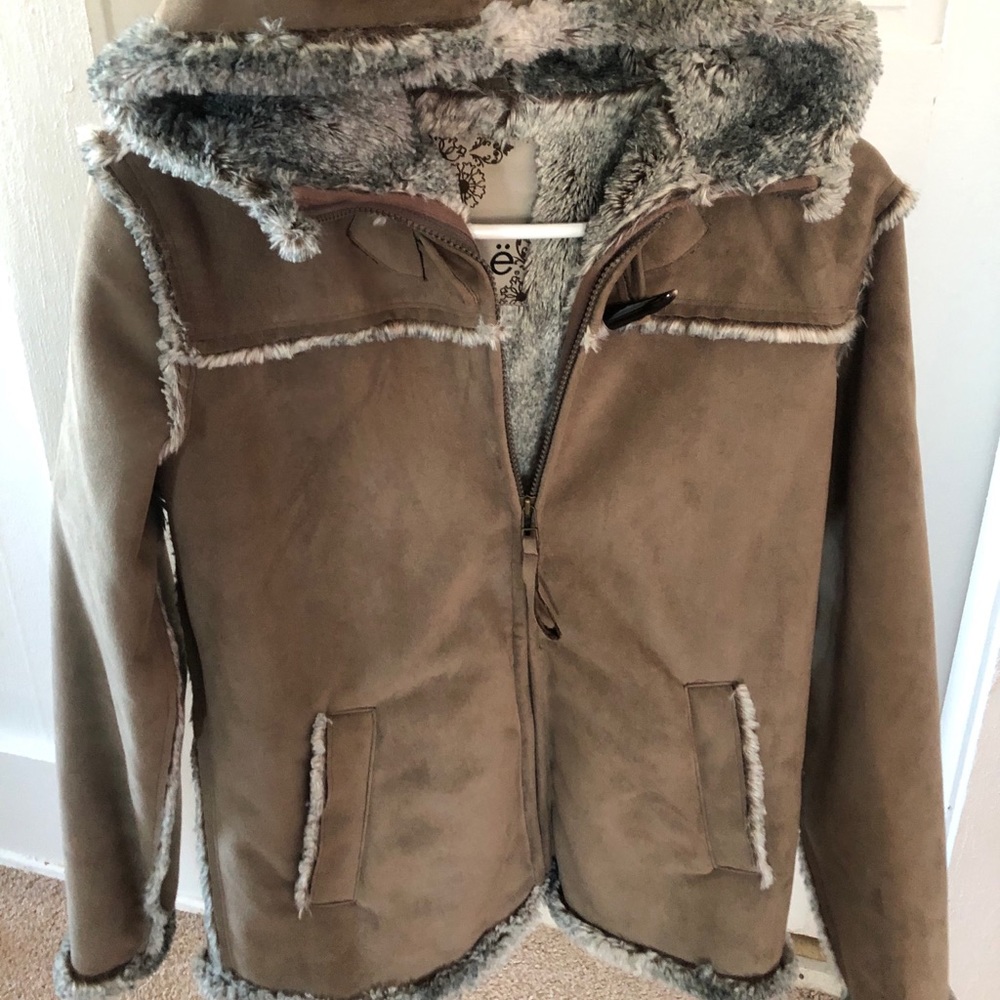 Lole Fur Hooded Jacket